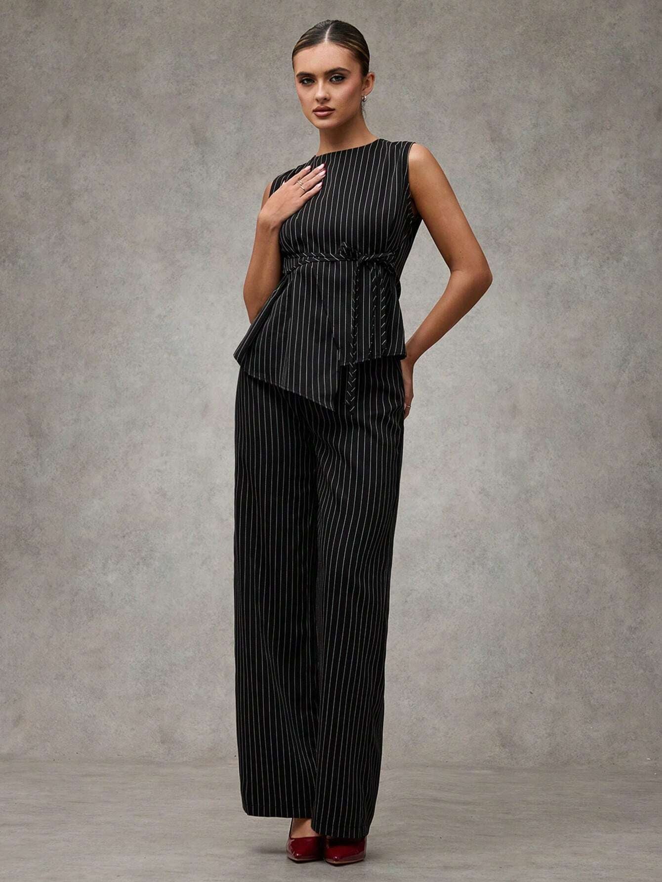 Casual Striped Co-ords