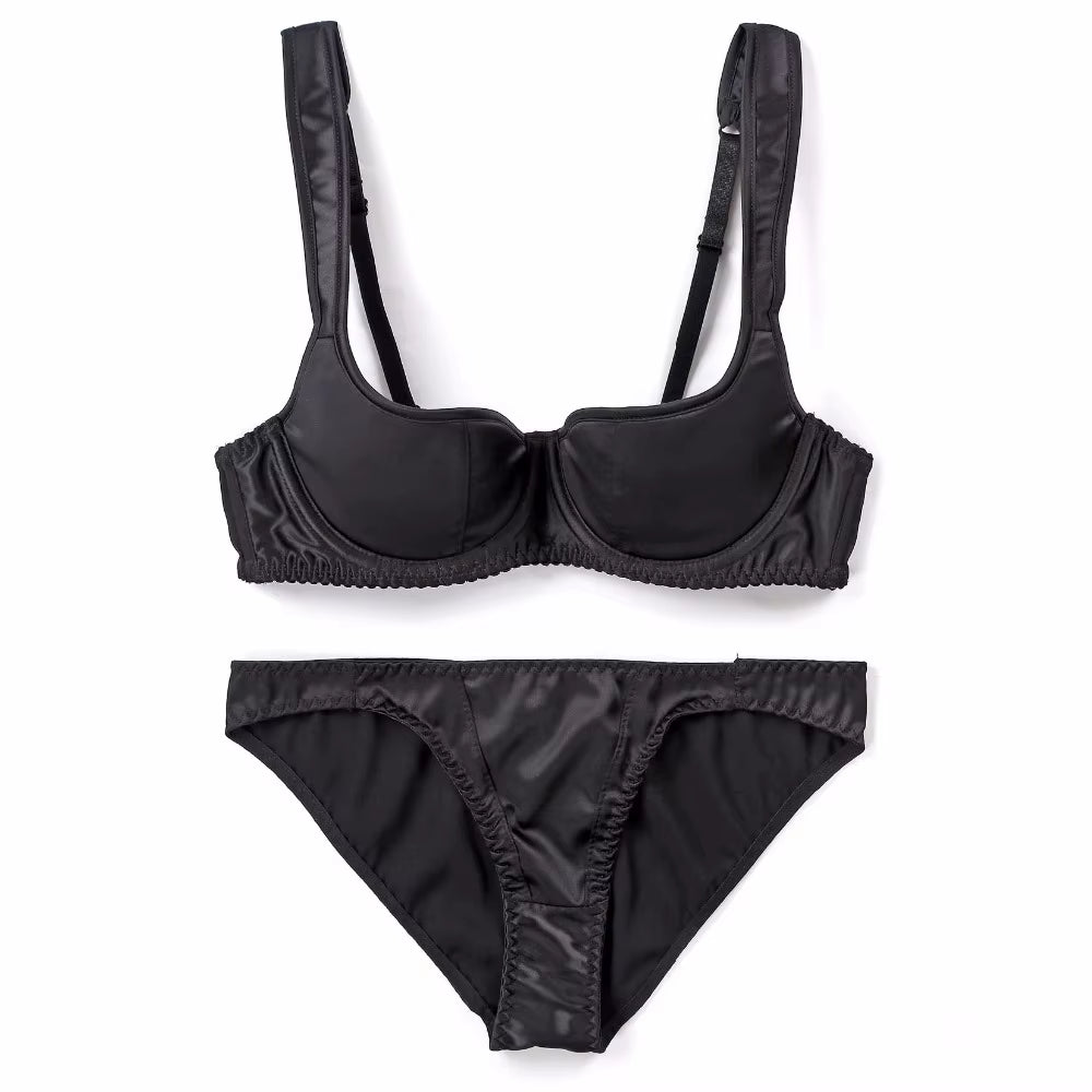 Satin Lingerie Set