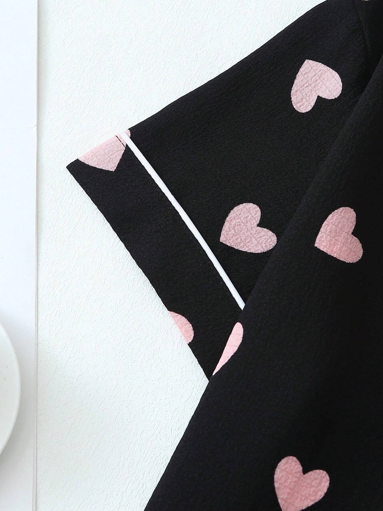 2Pcs Printed Sleepwear