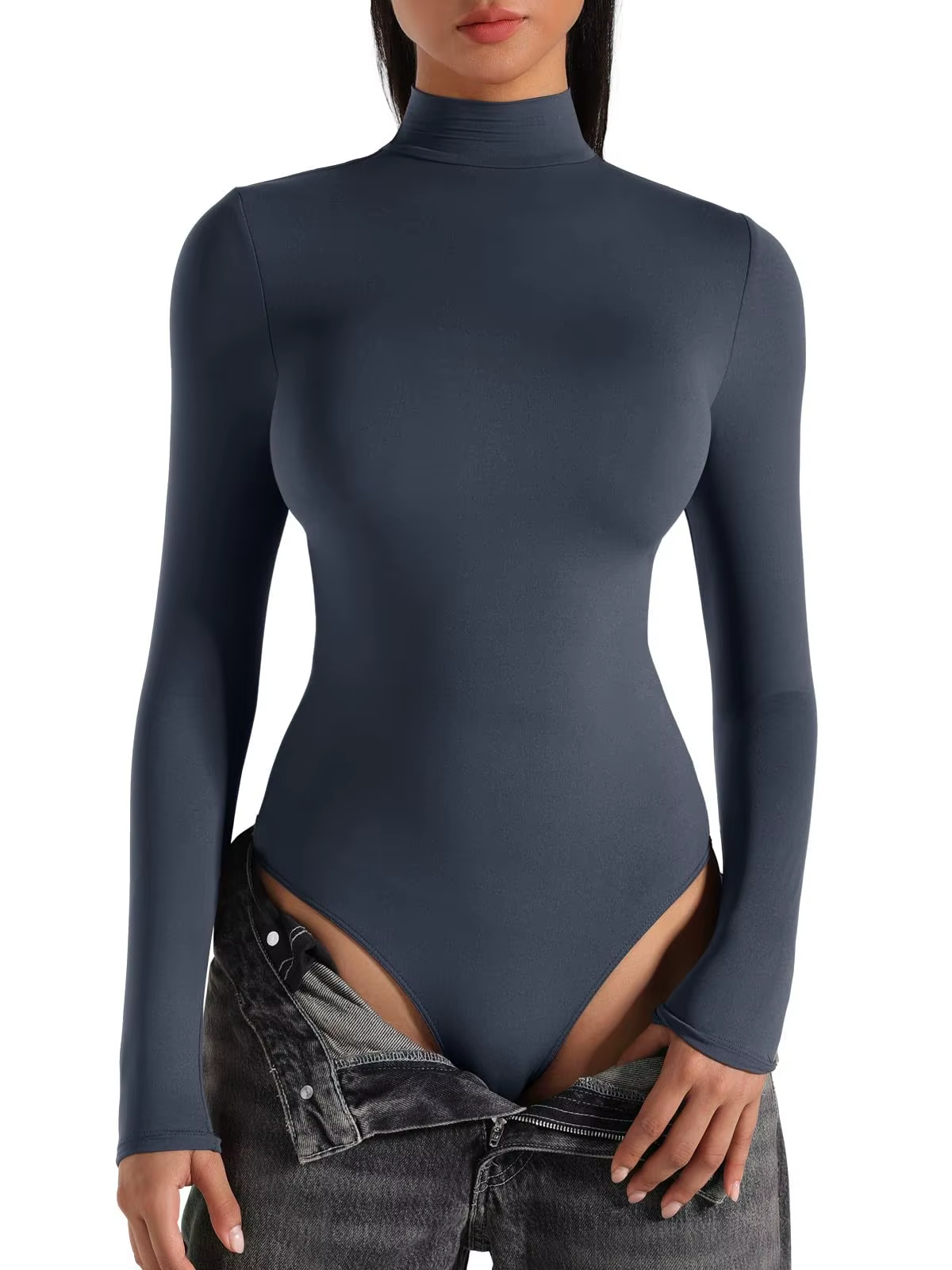 Turtleneck LongSleeve Bodysuit