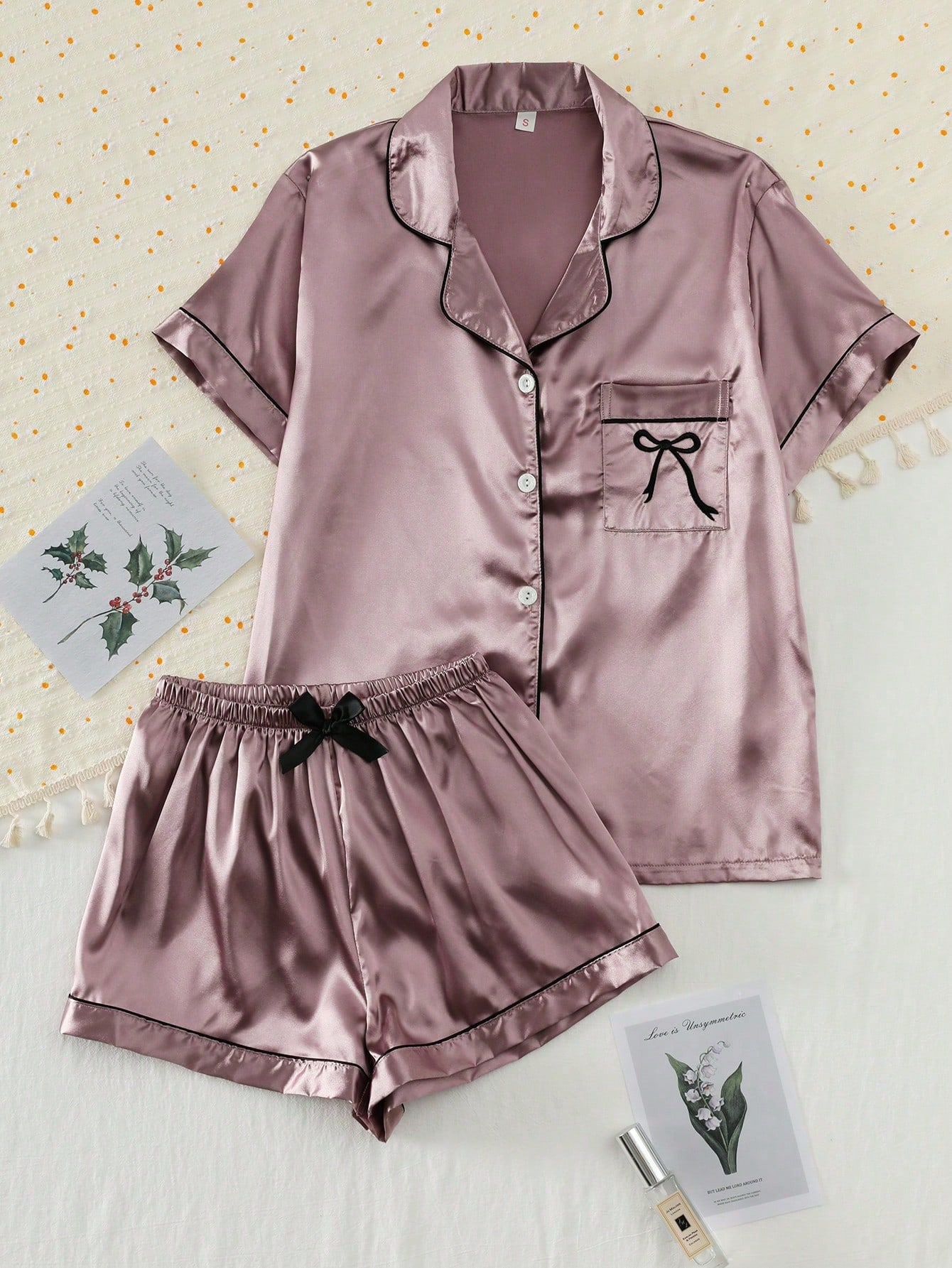 Satin Pajama Set