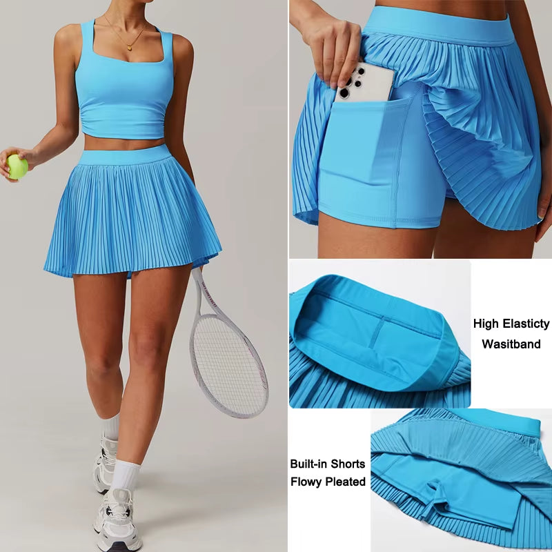 Pleated Tennis Skirt