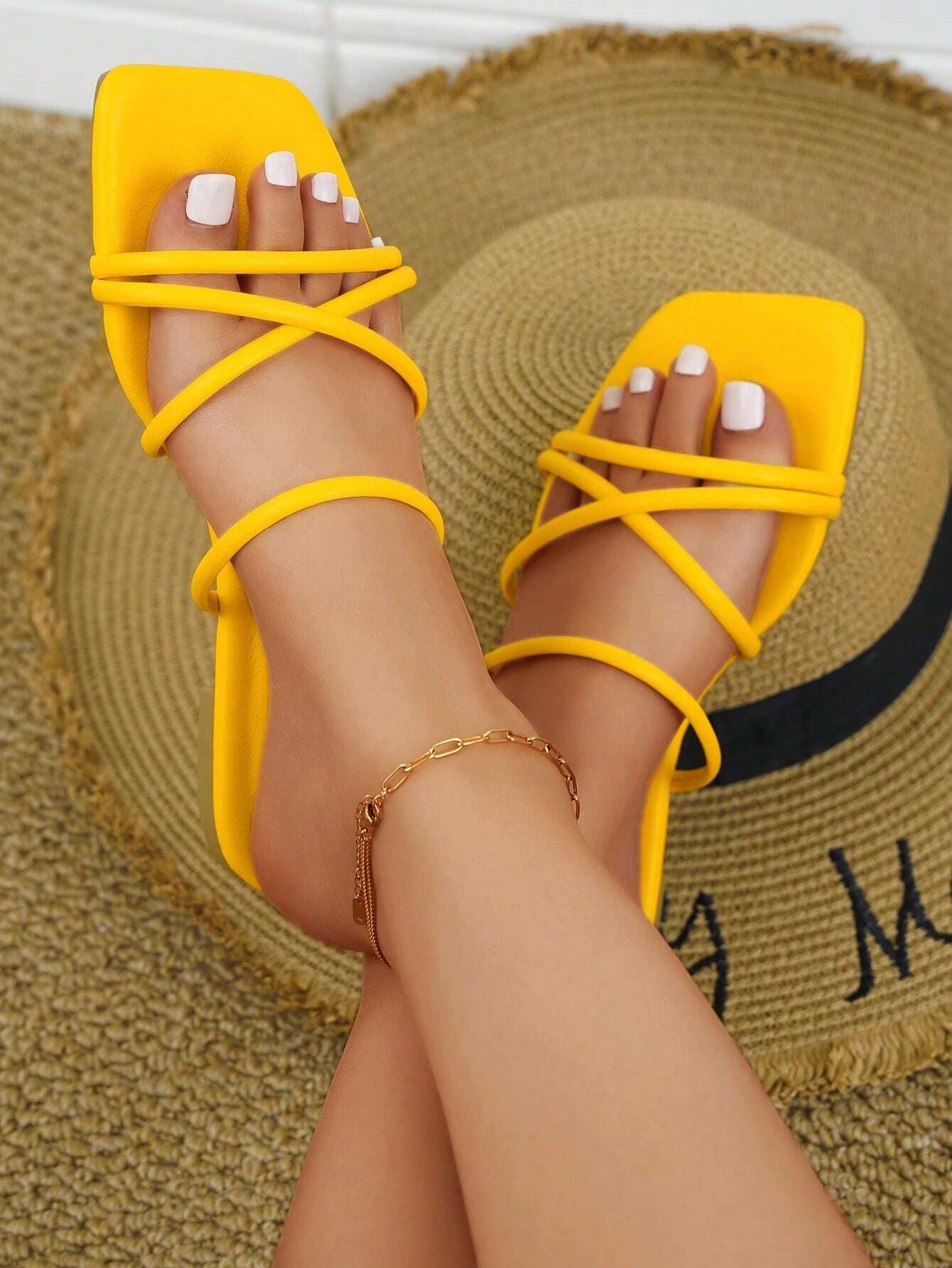 Planare Slide Sandals