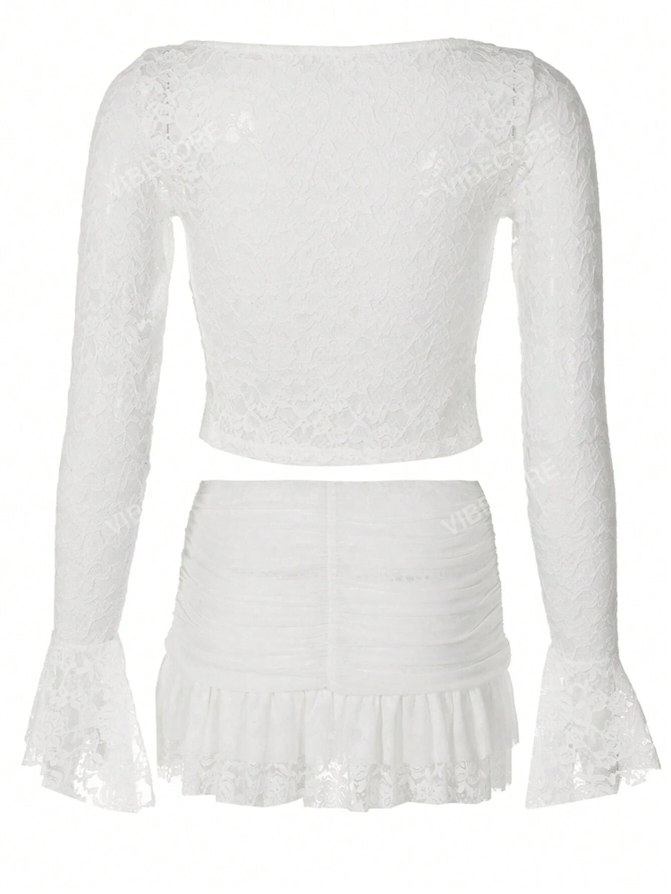 Sheer Ruffle Co-ords