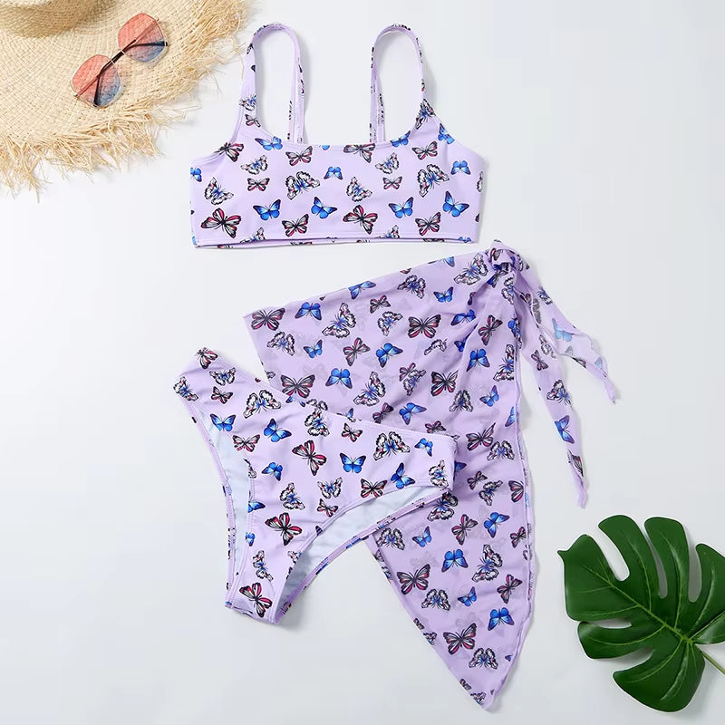Marble Print Bikini