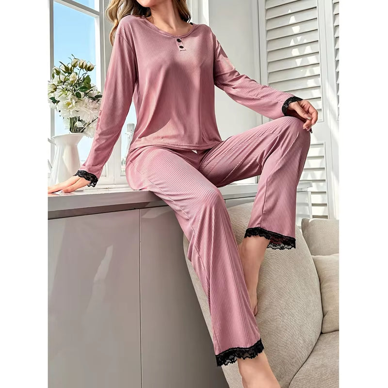 Long Sleeves Pajama Set