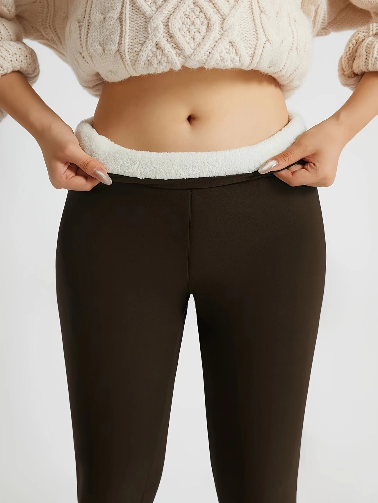 High-Waist Thermal Fitness Leggings