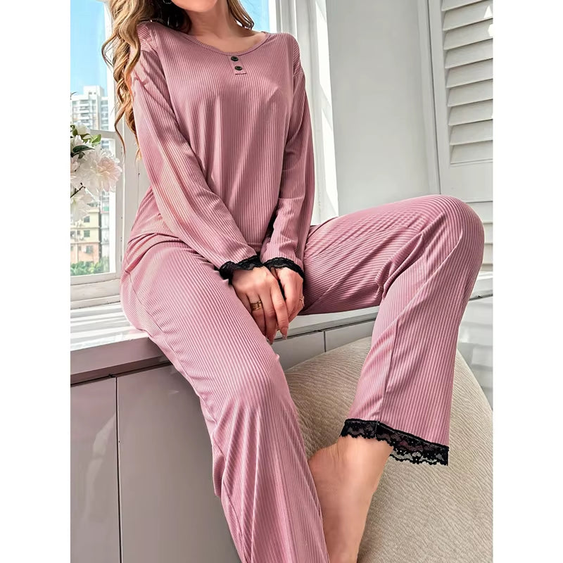 Long Sleeves Pajama Set