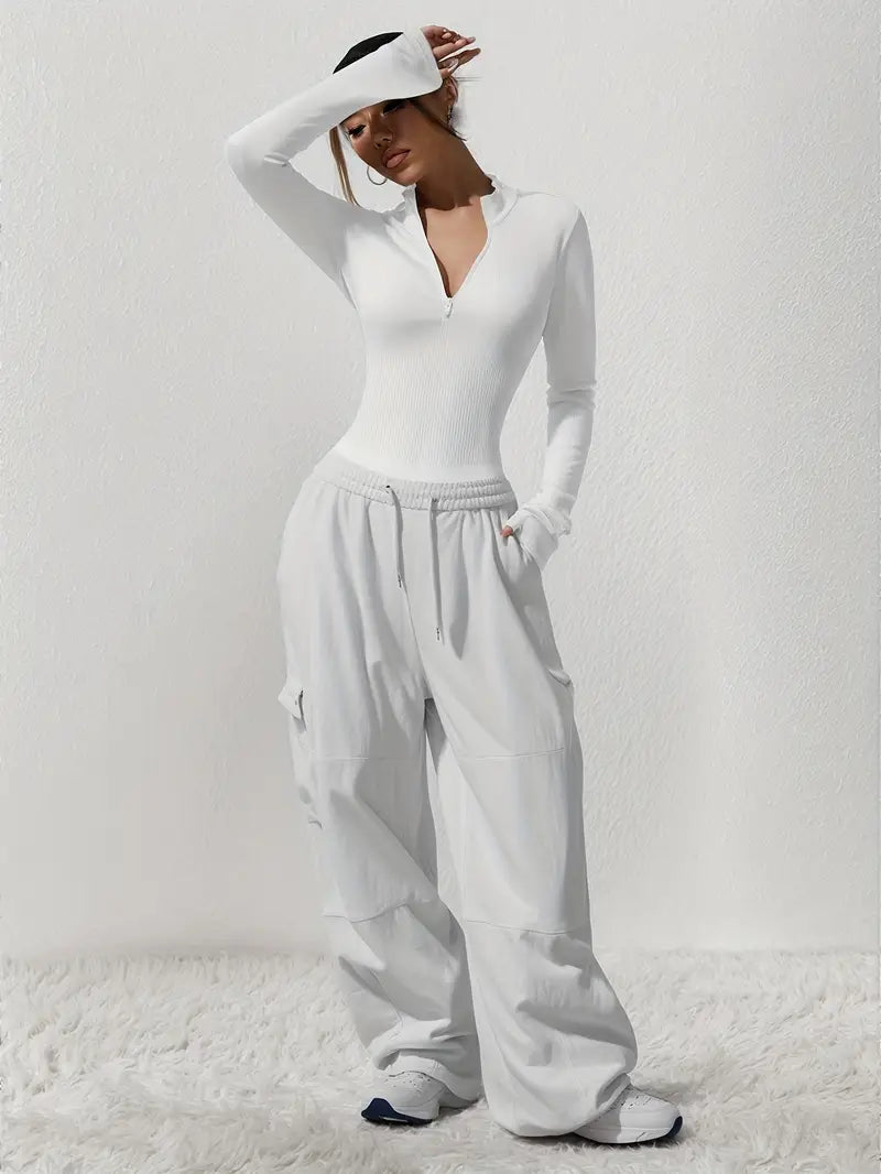 Elegant Compression Bodysuit – Long Sleeve