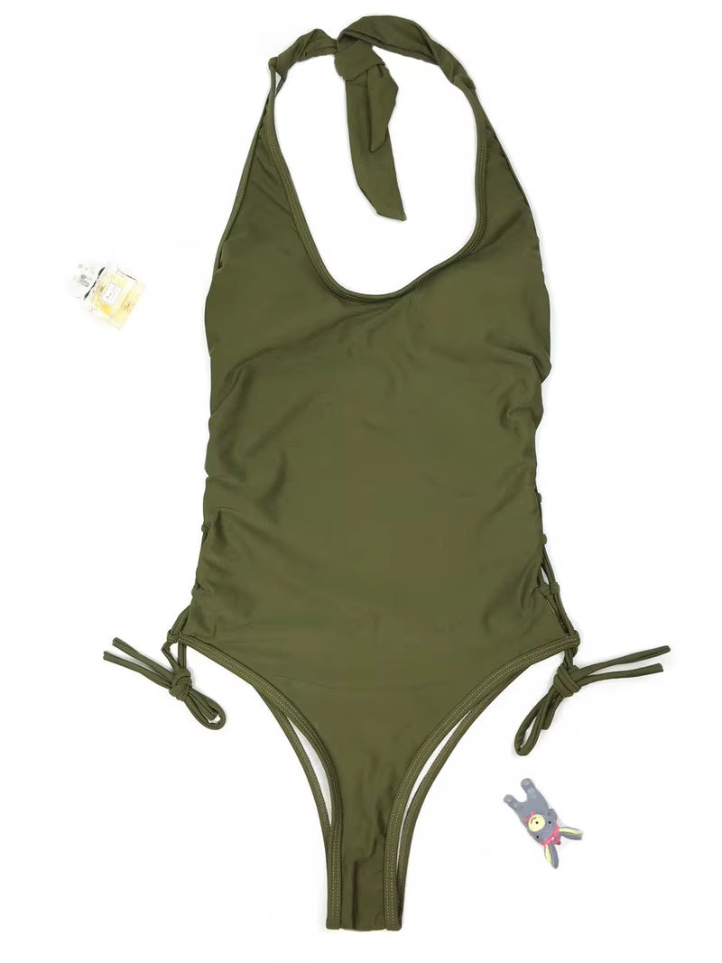 Lace up Monokini