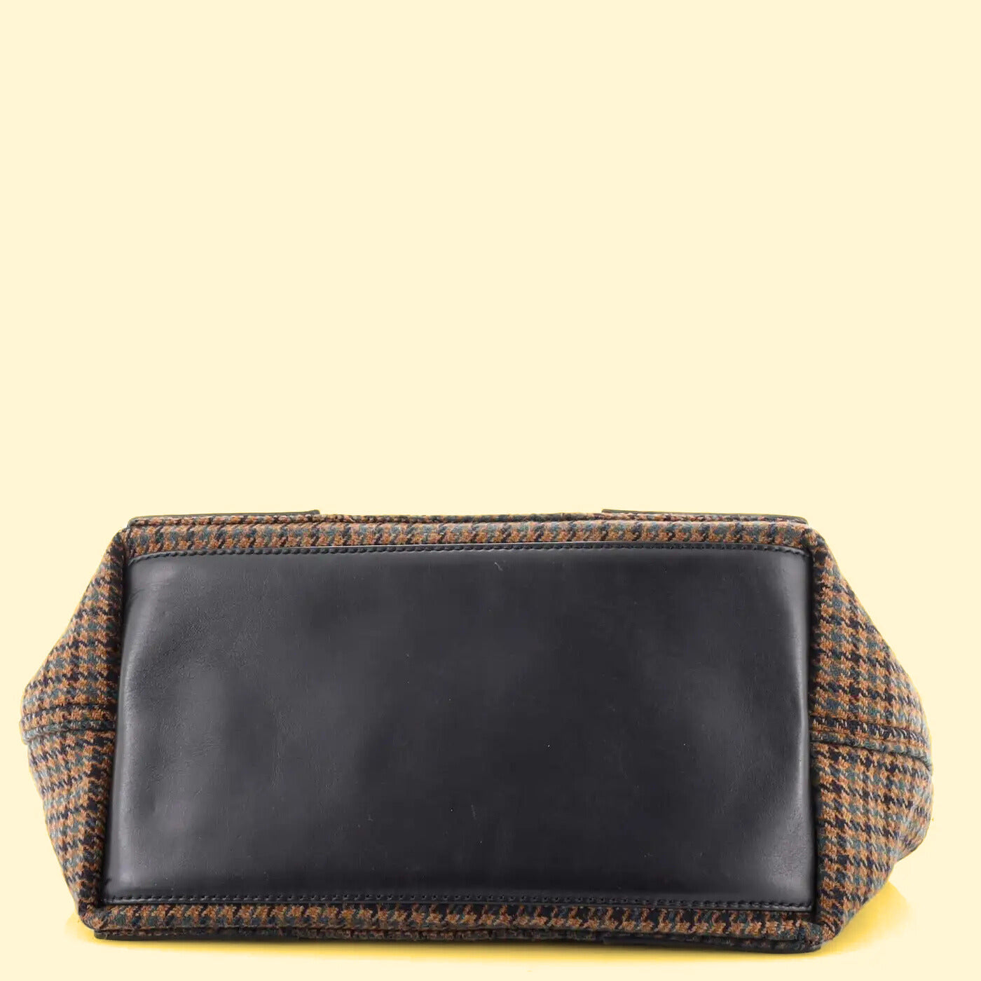 Balenciaga Navy Cabas Wool Tote
