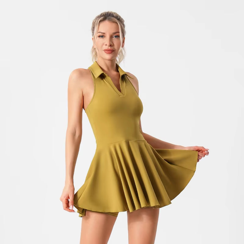 Stretchy Activewear Dress