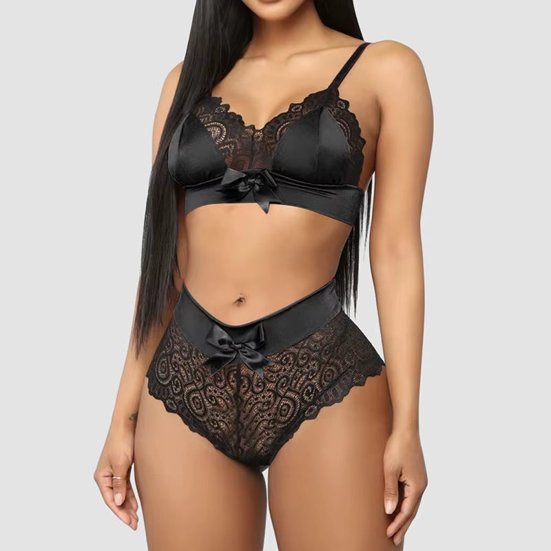 Lace Bra and Panty Set