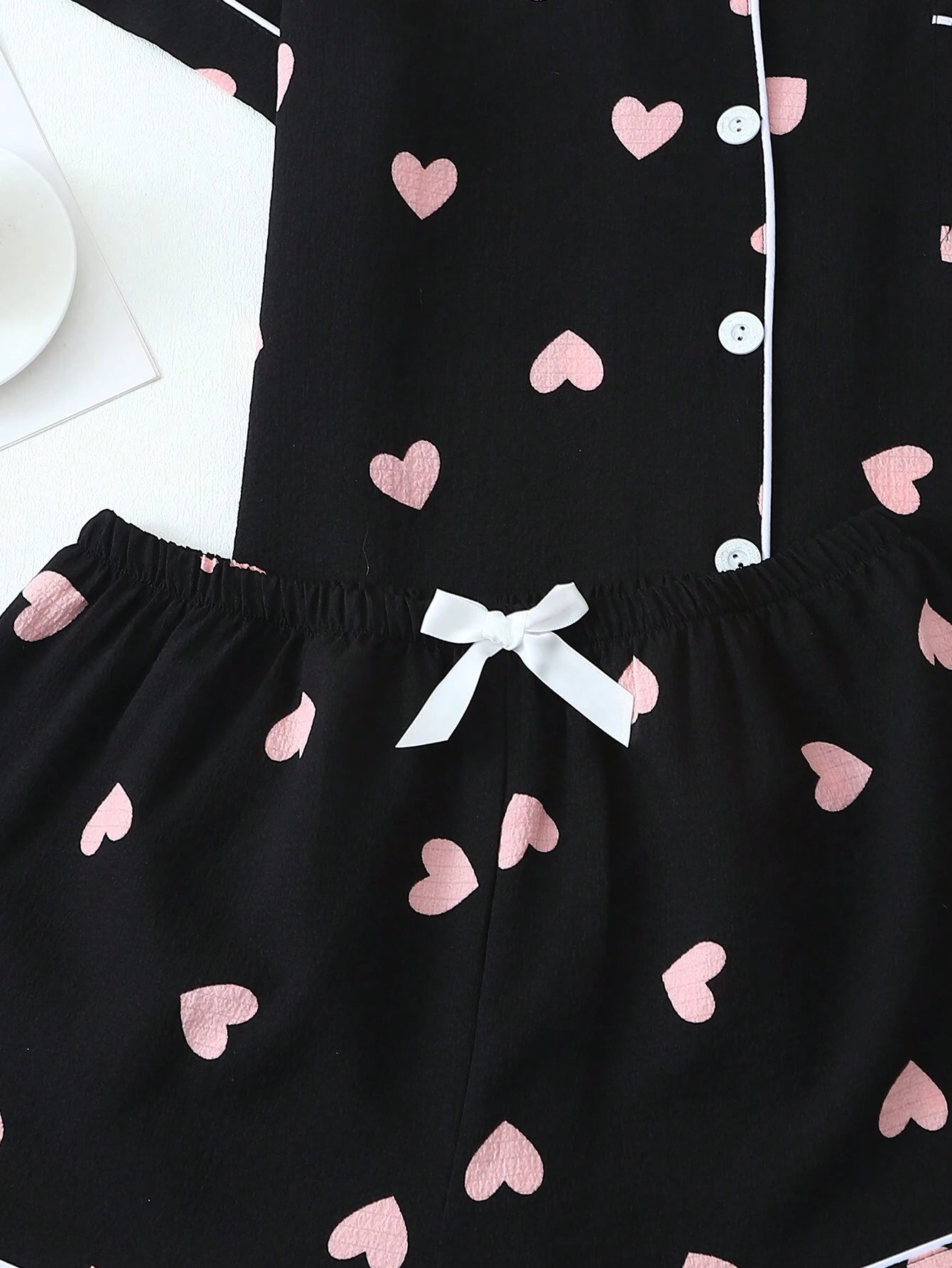 2Pcs Printed Sleepwear