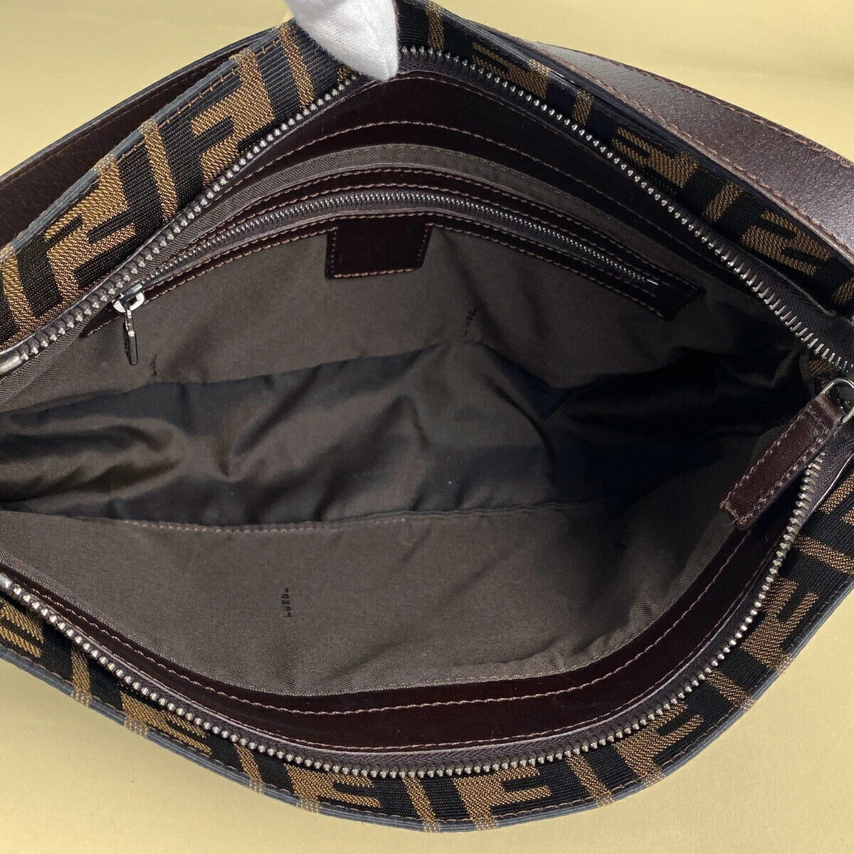 Fendi Zucca Pattern Shoulder Bag