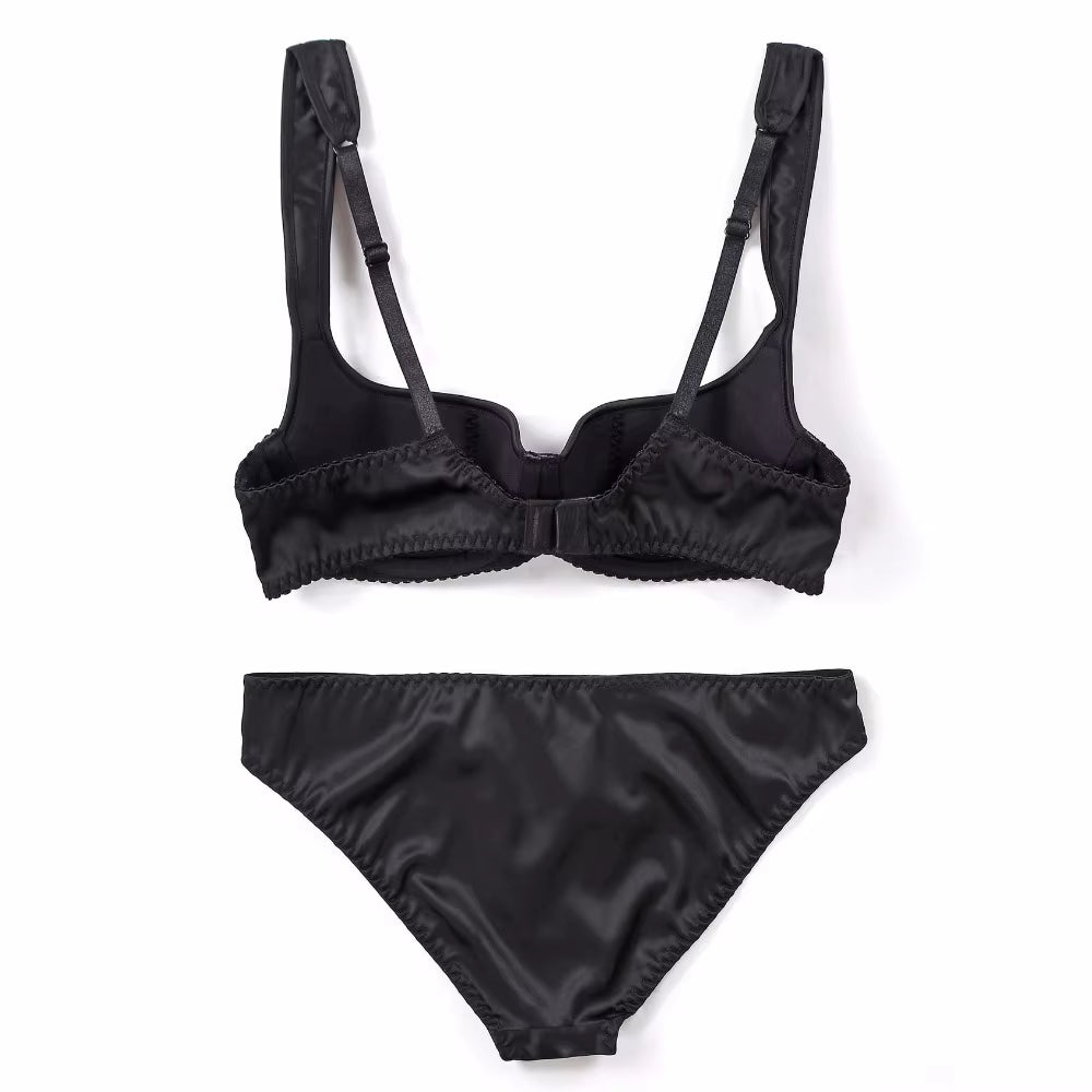 Satin Lingerie Set