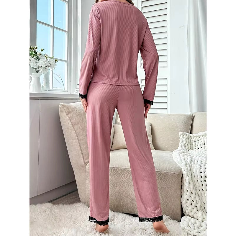 Long Sleeves Pajama Set