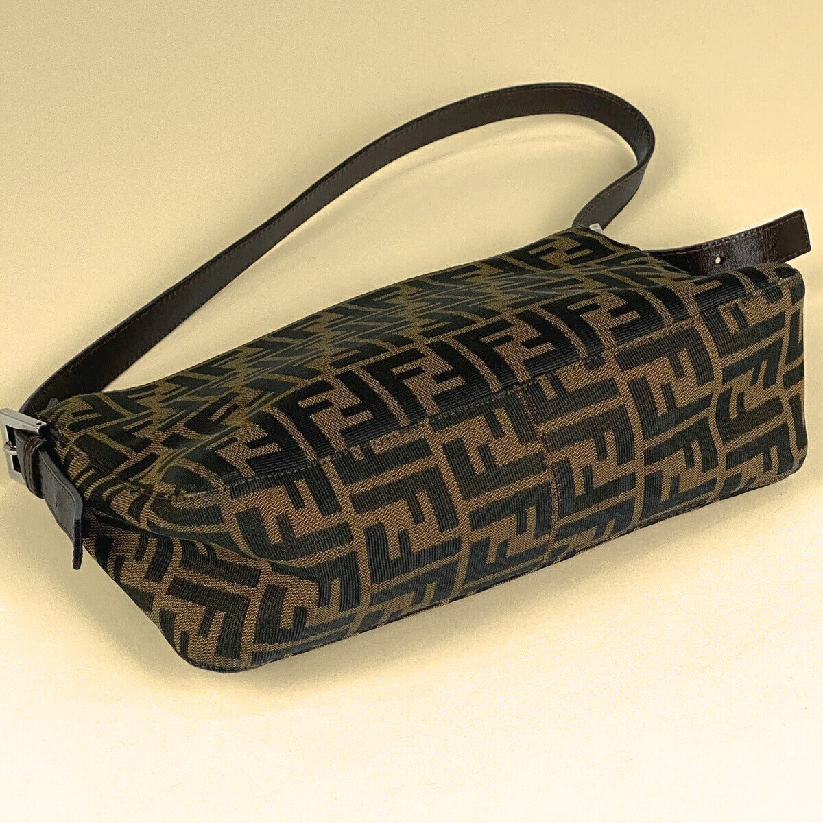 Fendi Zucca Pattern Shoulder Bag