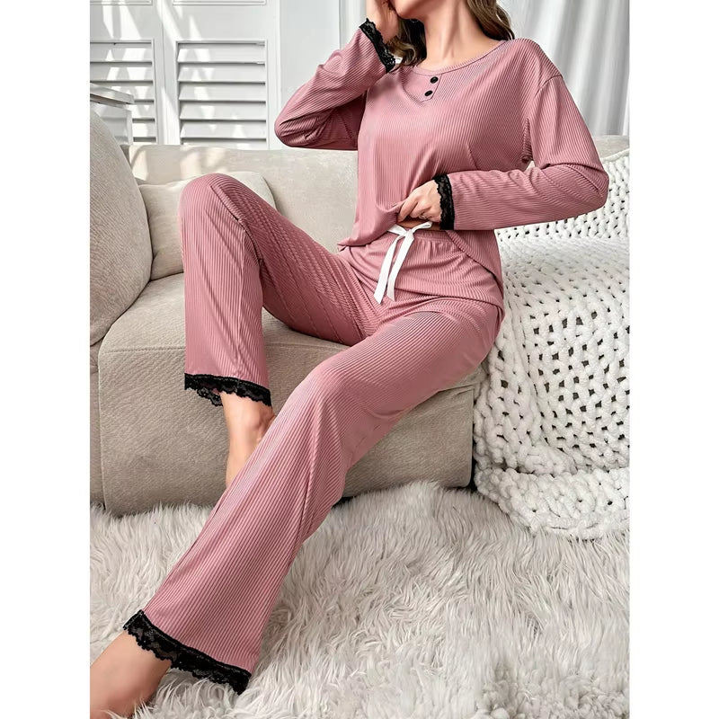 Long Sleeves Pajama Set