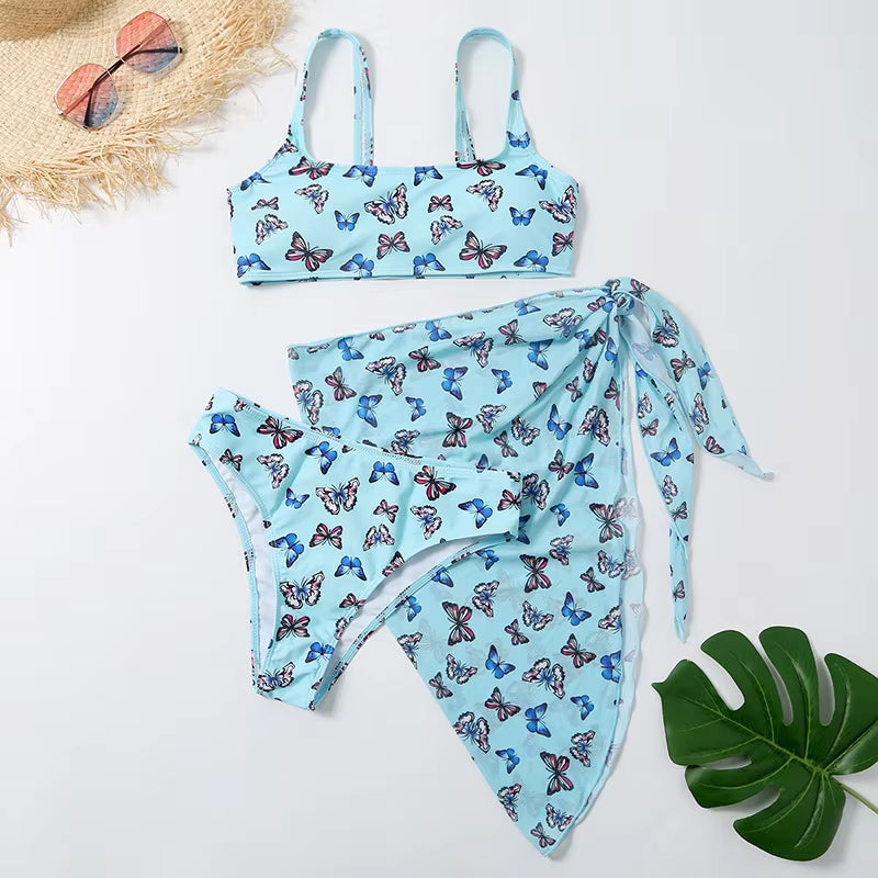 Marble Print Bikini