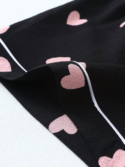 2Pcs Printed Sleepwear