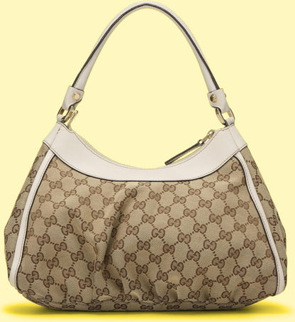Gucci GG Canvas Small D-Ring Hobo Bag