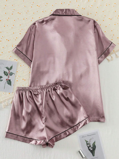 Satin Pajama Set