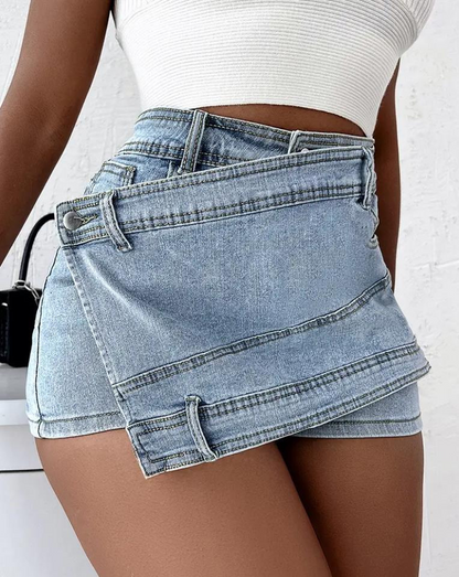 Vintage Denim Skorts 
