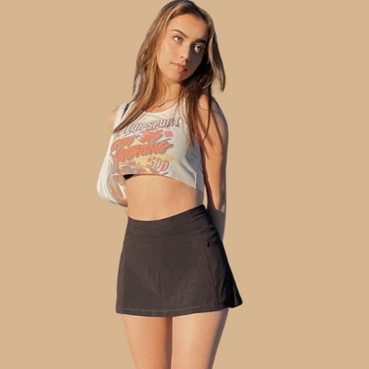 High Waist Skorts