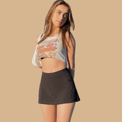 High Waist Skorts