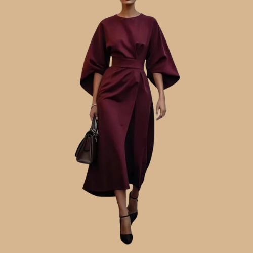 Dolman Sleeves Dress