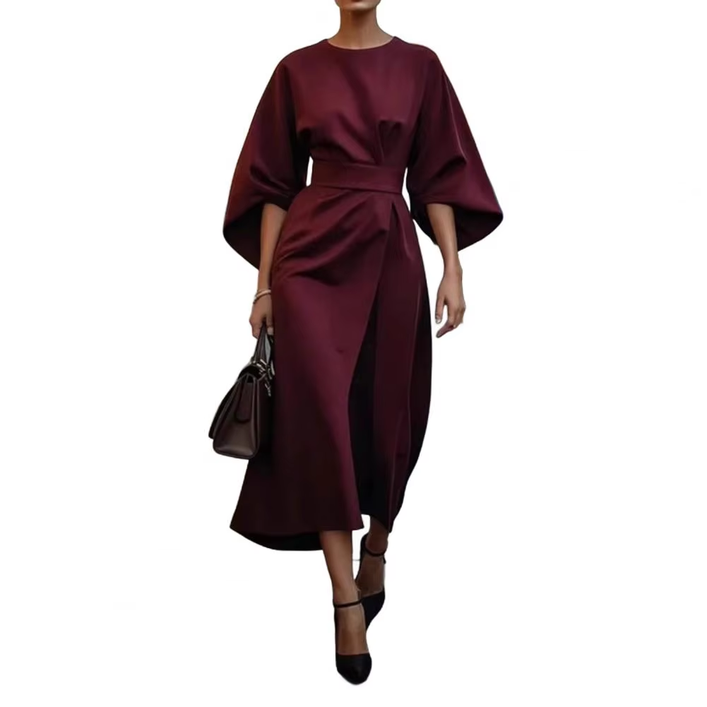 Dolman Sleeves Dress