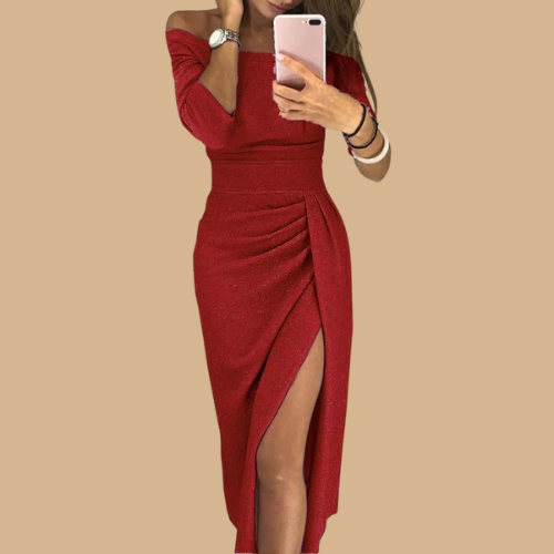 Shiny Bodycon Dress