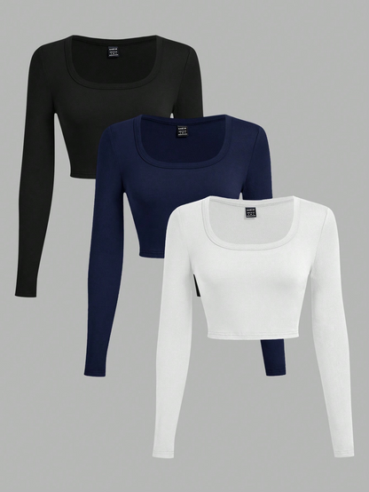 Cropped Long Sleeve