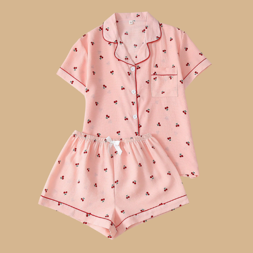 Printed Pajama Set