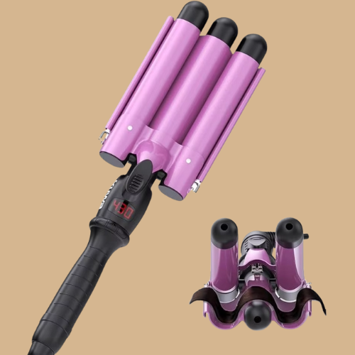 Hair Curling Iron Ceramic Professional Triple Barrel Hair Curler Egg Roll Hair Styling Tools Hair Styler Wand Curler Irons