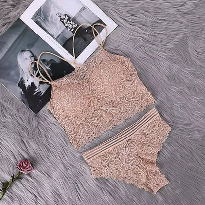 Sexy Lace Women's Lingerie Transparent Underwear
