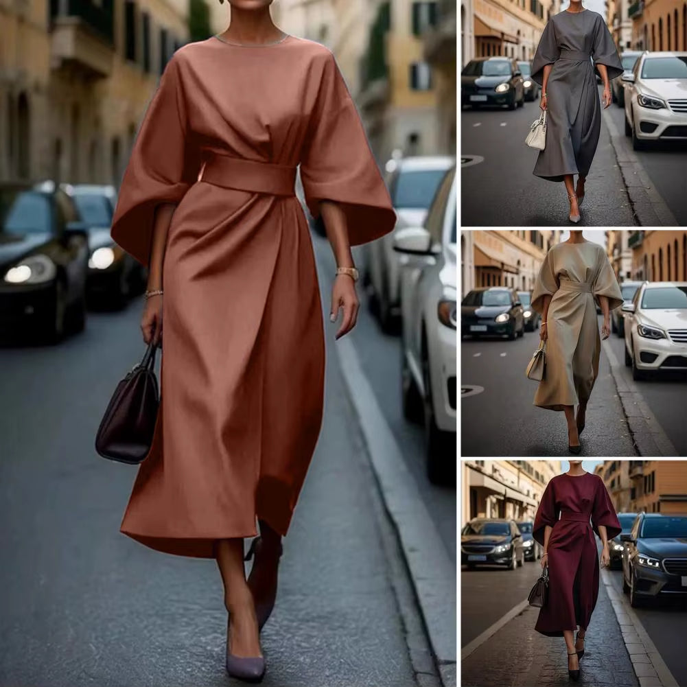Dolman Sleeves Dress