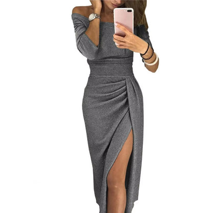 Shiny Bodycon Dress