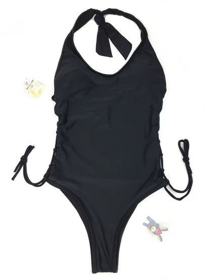 Lace up Monokini