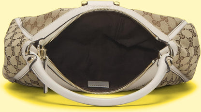Gucci GG Canvas Small D-Ring Hobo Bag