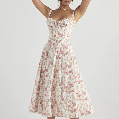 Corset Midi Dress