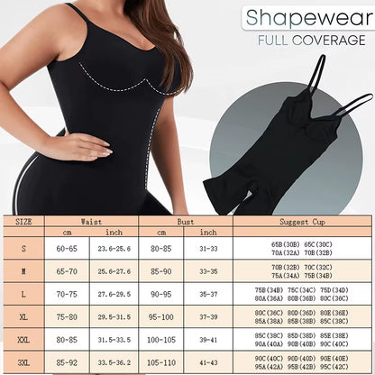 Women Backless Tummy Control Seamless Bodysuit Shapewear
