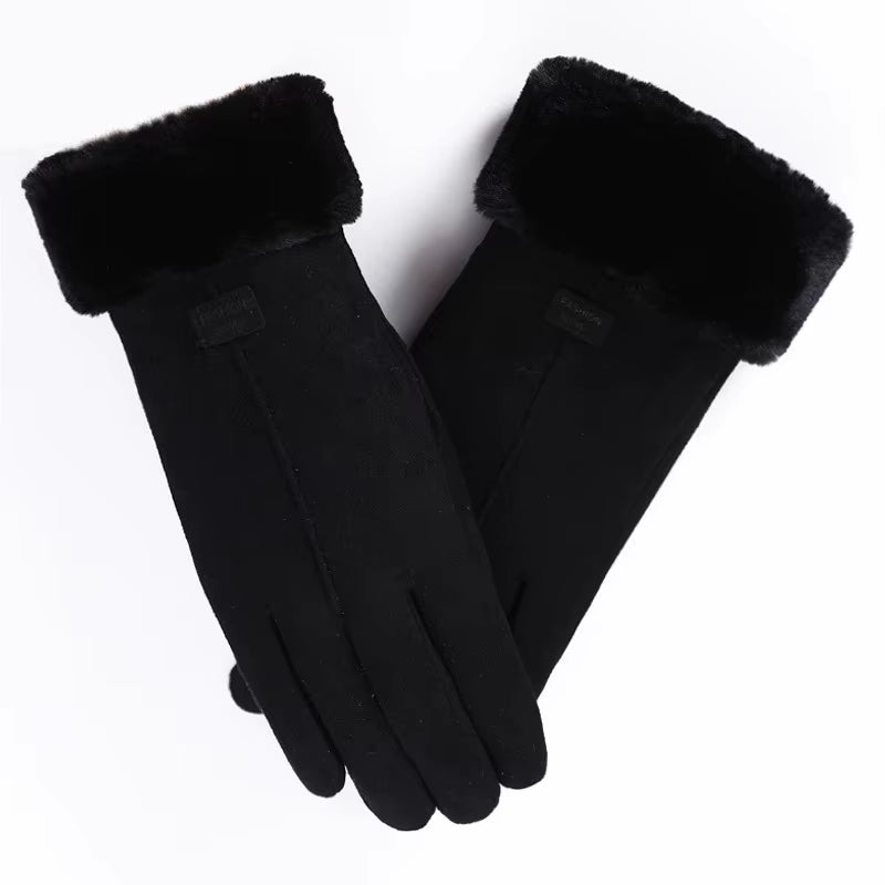 Cashmere Suede Gloves