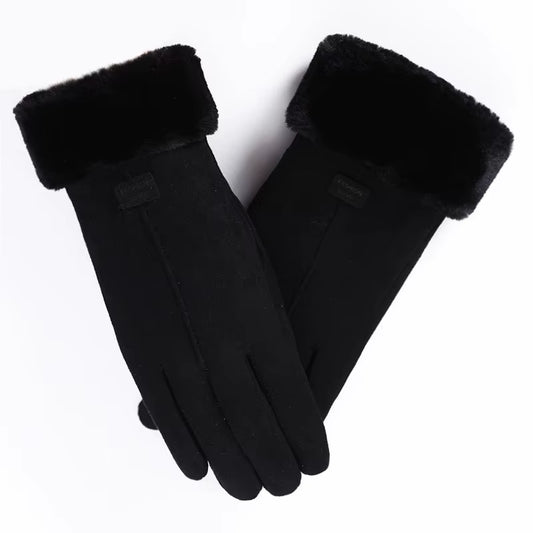 Cashmere Suede Gloves