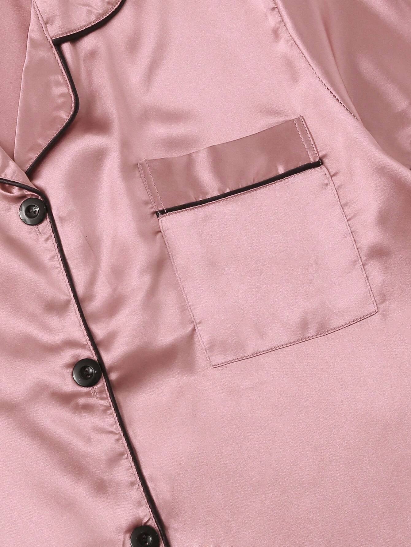 Satin Pajama Set