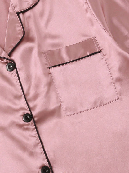Satin Pajama Set