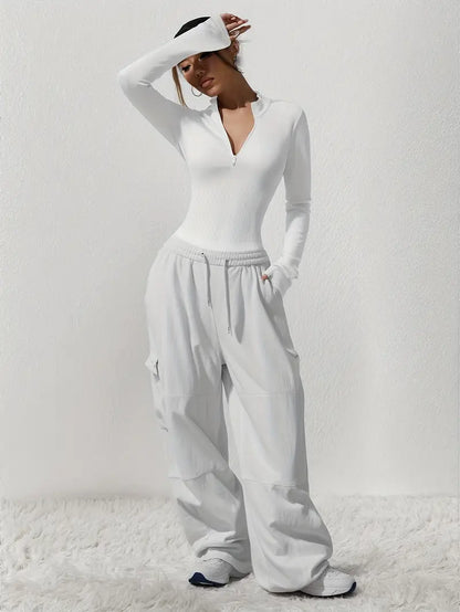 Elegant Compression Bodysuit – Long Sleeve