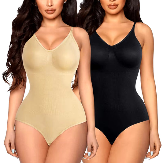 Women's Seamless Body-Sculpting Tummy Control Waist Trainer & Butt Lifter Shapewear