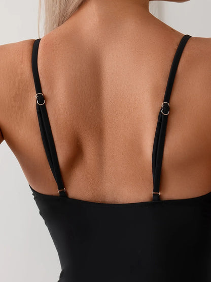 Minimalist One-Piece Swimsuit